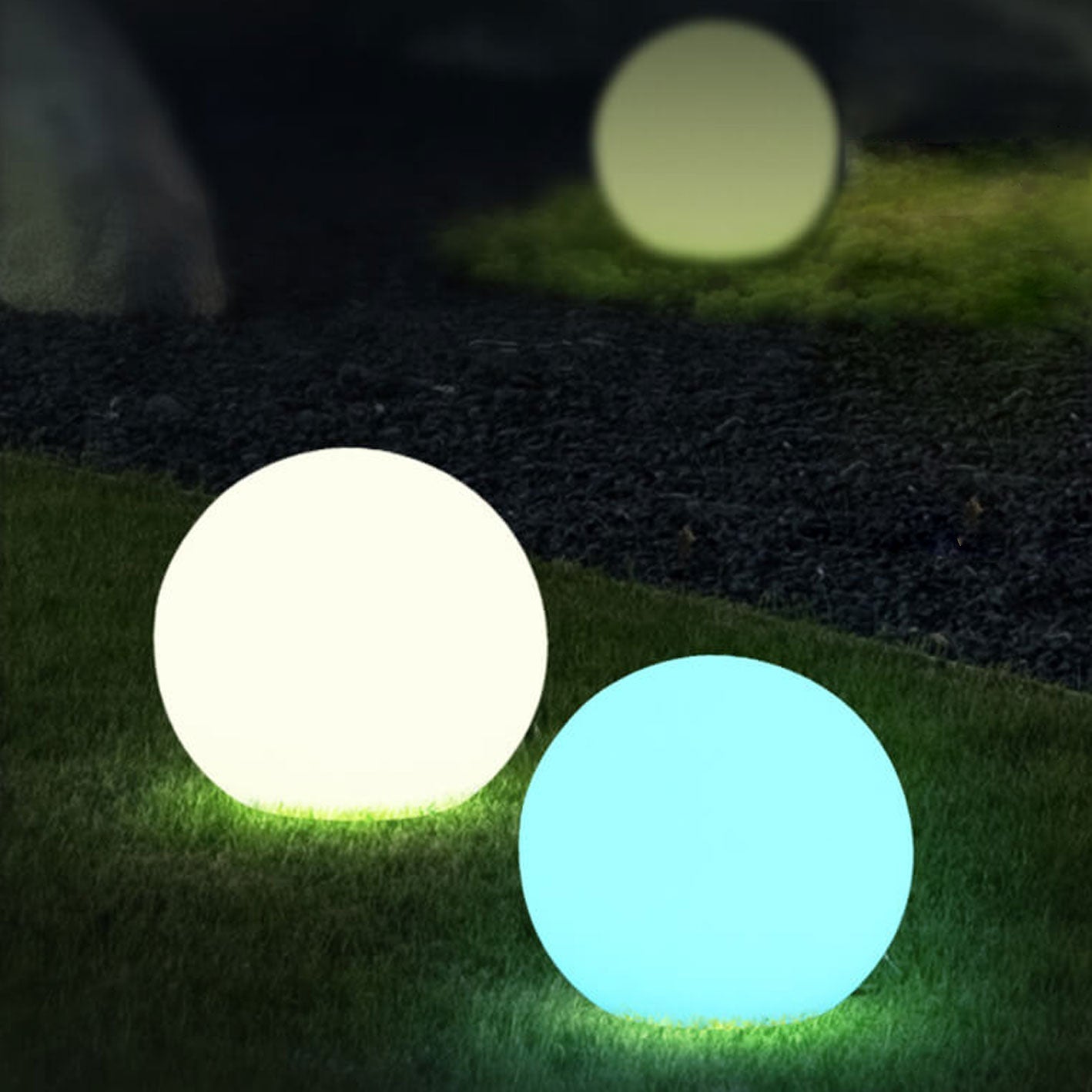 Solar LED Globus Außenleuchte