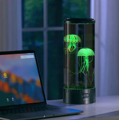 Faszinierende Tischlampe im Quallen-Stil