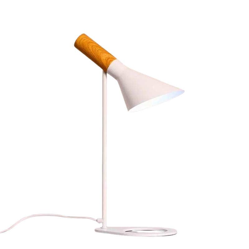 ArcusStrahl: Minimalistische LED-Tischlampe mit Elegantem Bogen