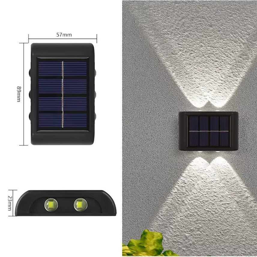 Solarbetriebene LED wandleuchten Für Den Außenbereich