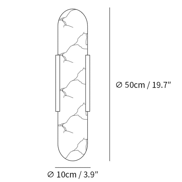 Moderne Skulptierte Glühen Wandleuchten