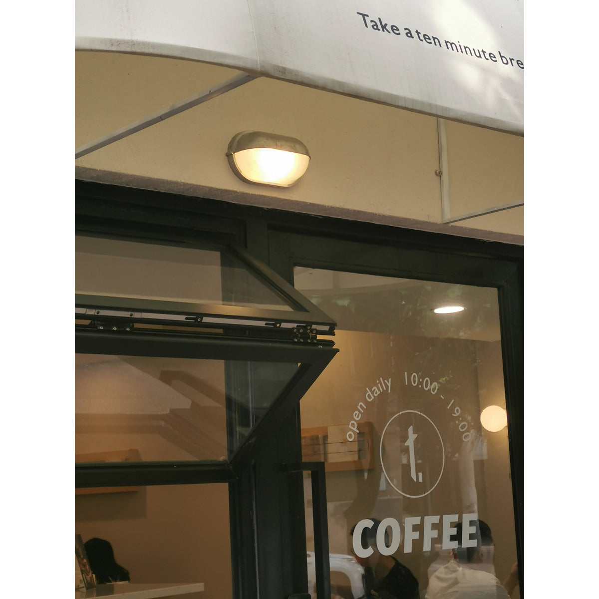 Industrielle Wand Schottleuchte Für Den Außenbereich