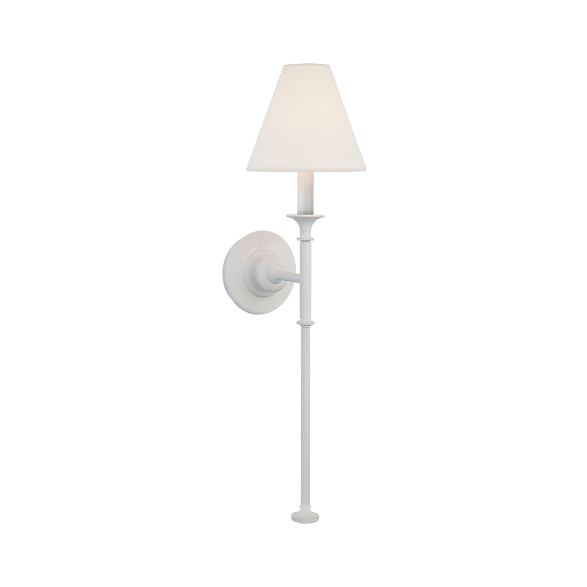 Minimalistische Wandleuchte Mit Weißen Schirmen
