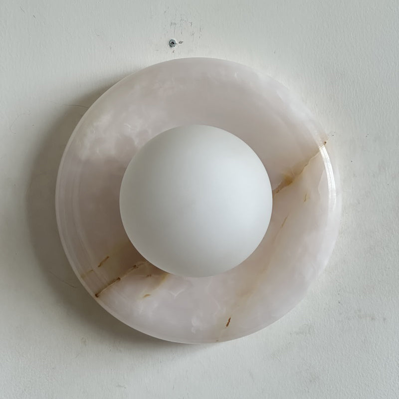 Weiße Moderne Wandleuchte