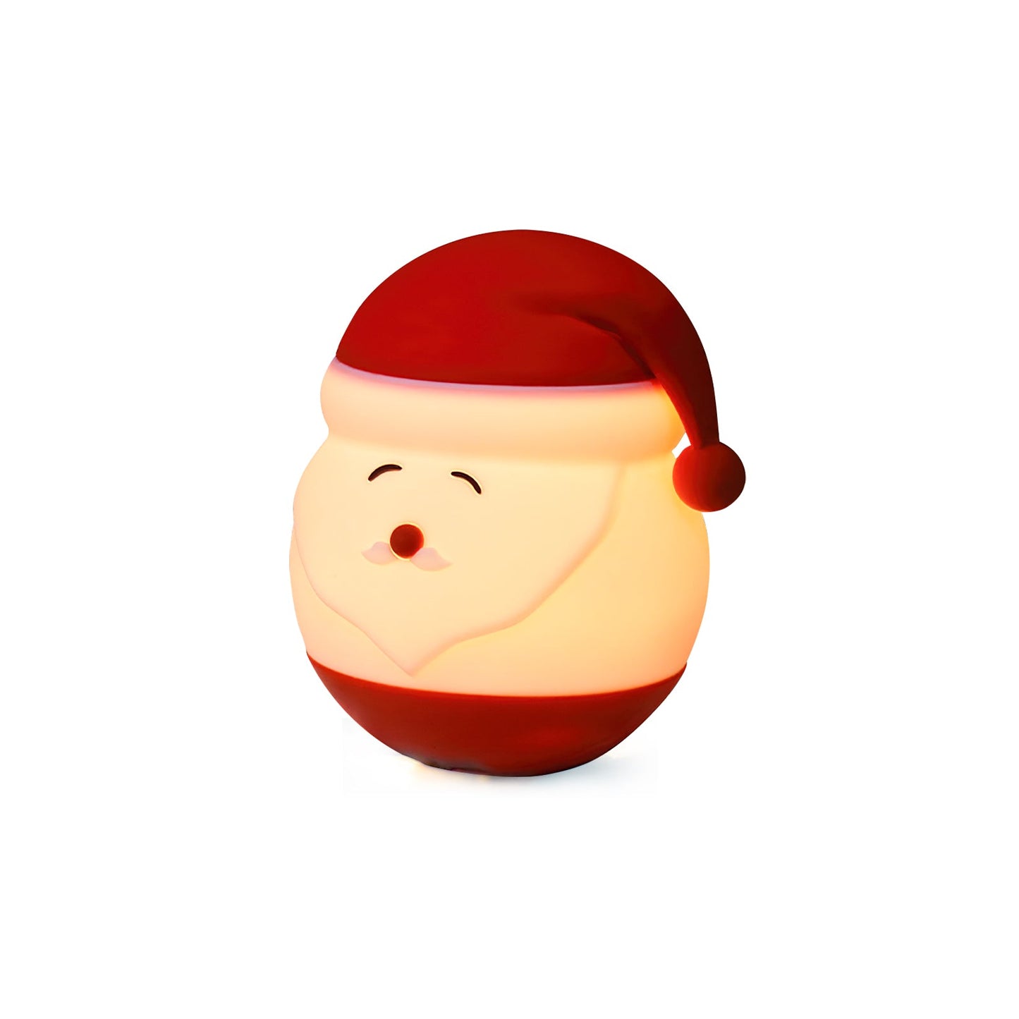 Verspieltes LED Nachtlicht mit Weihnachtsmann Motiv