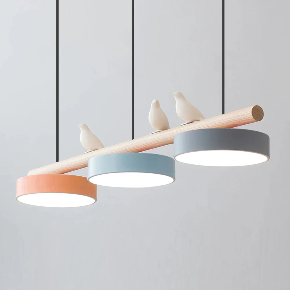 Hängende Pendelleuchte im Vogel-Design