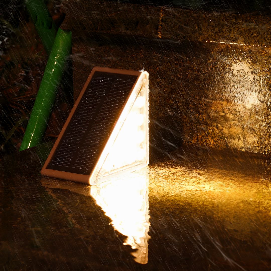 Solarbetriebene LED Treppenlichter