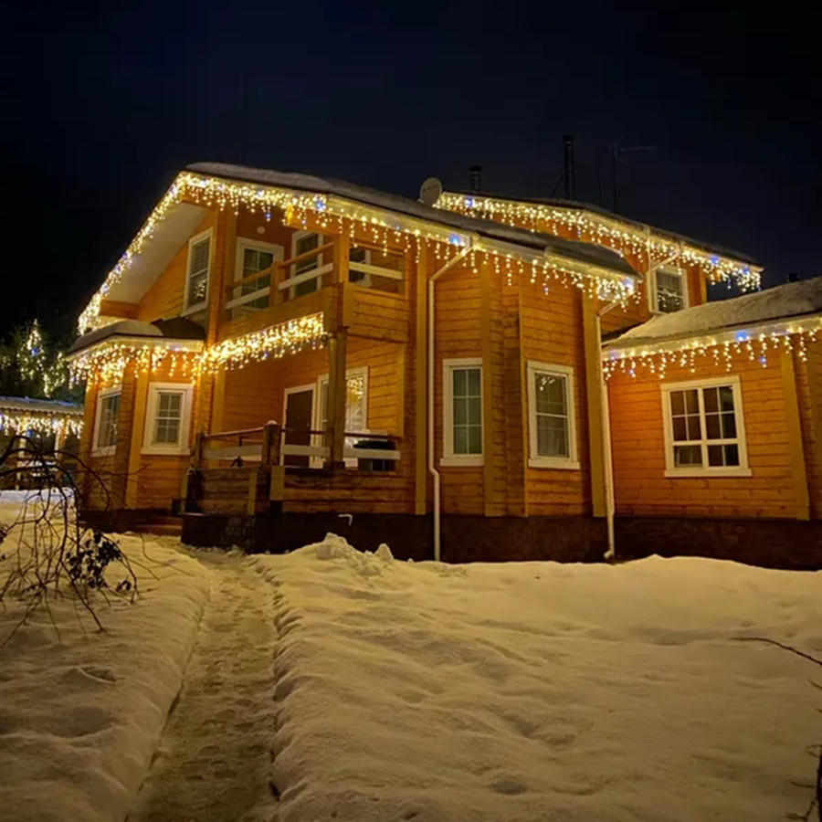 Moderne LED Weihnachts Lichterketten Für Den Außenbereich