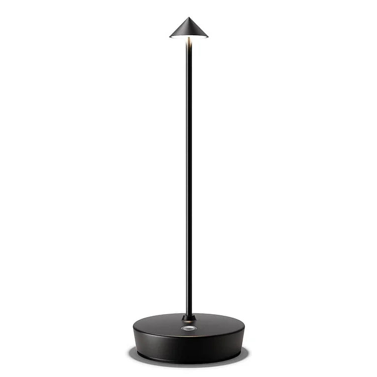 LumisBogen: Kabellose LED-Tischlampe mit Minimalistischem Stil