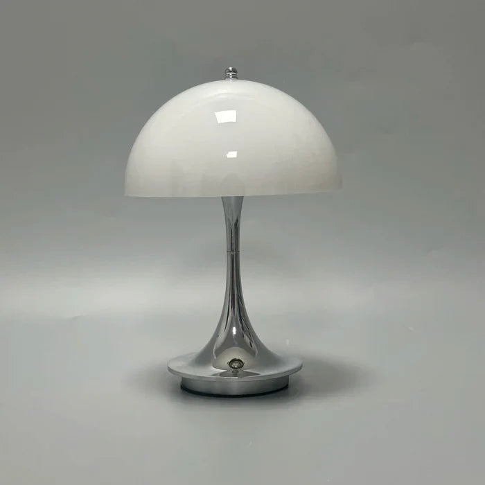 LumeAura: Elegante, wiederaufladbare Tischleuchte