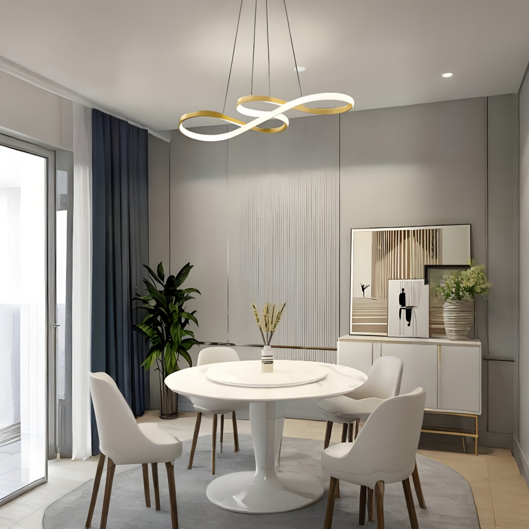 Moderne Minimalistische Dreifarbige LED Hängelampe