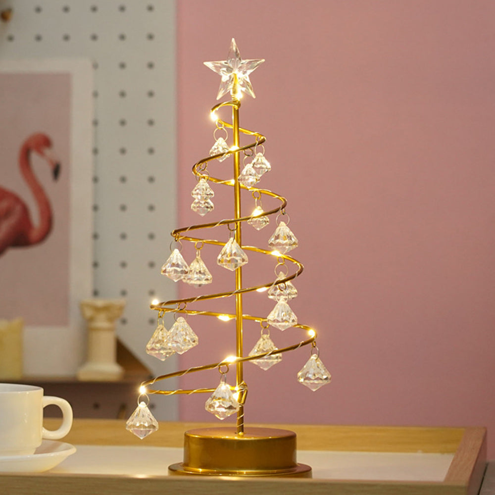 Moderner LED-Mini-Weihnachts Baum