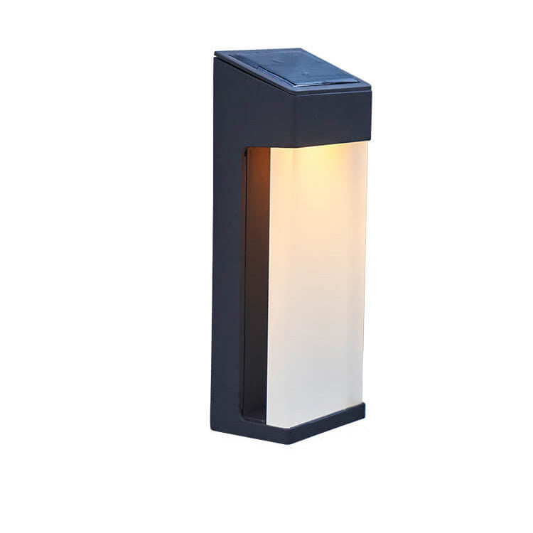 Solarbetriebene LED Wandleuchte Für Den Außenbereich