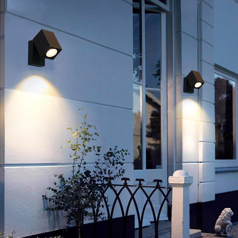 Verstellbarer LED Wandstrahler Für Den Außenbereich