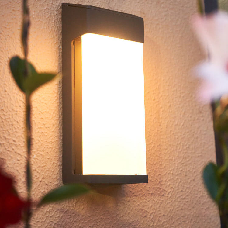Solarbetriebene LED Wandleuchte Für Den Außenbereich