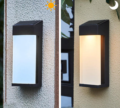 Solarbetriebene LED Wandleuchte Für Den Außenbereich