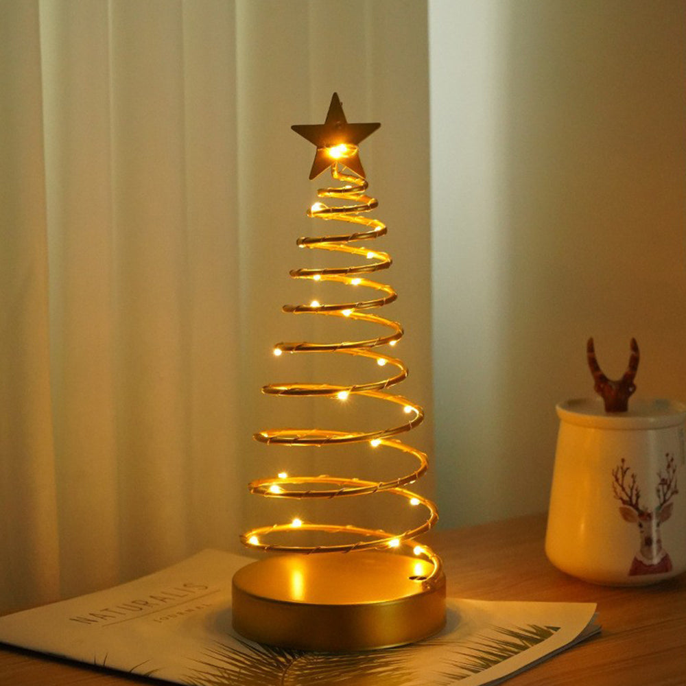 Moderner LED-Mini-Weihnachts Baum