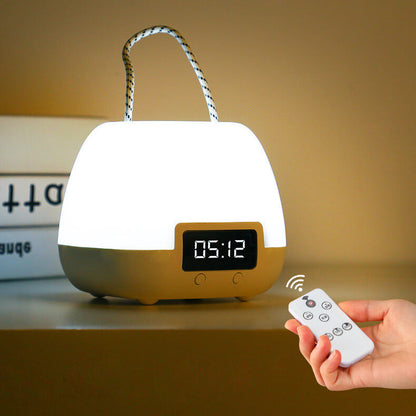 Moderner Tragbarer LED Wecker und Nachtlicht