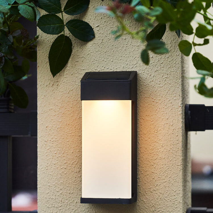 Solarbetriebene LED Wandleuchte Für Den Außenbereich