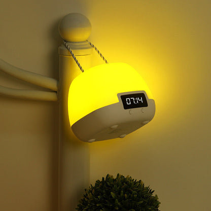 Moderner Tragbarer LED Wecker und Nachtlicht