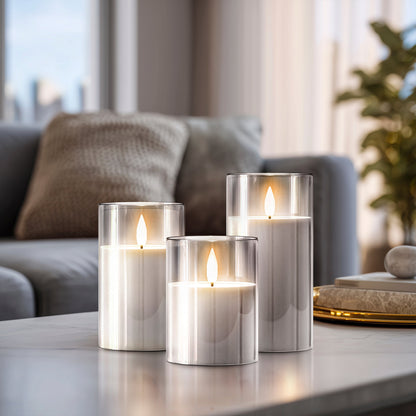 Kabellose Flammenlose LED-Kerzen