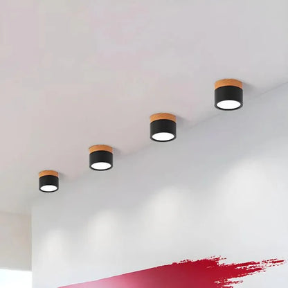 Schlanke Skandinavische LED Spotlight Deckenleuchte