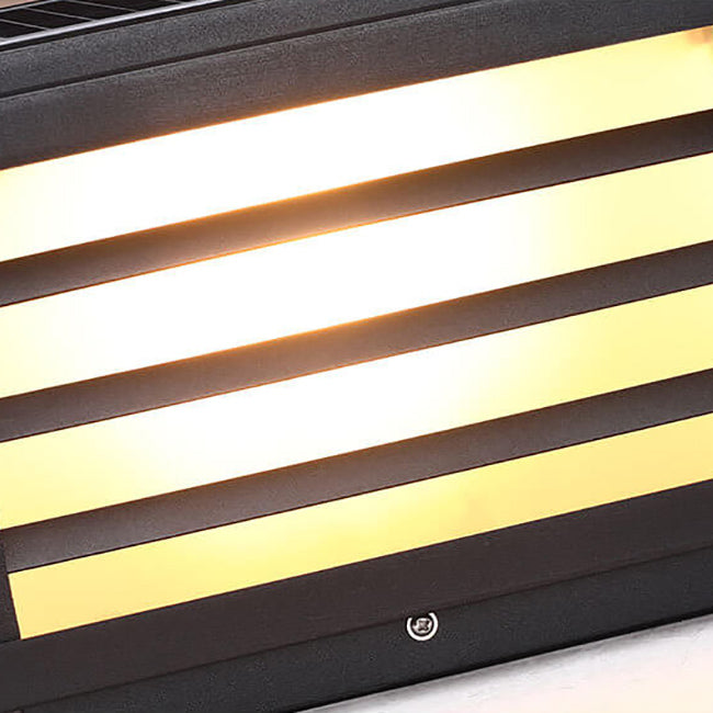 Quadratische LED Pfostenkappenleuchte Für Den Außenbereich