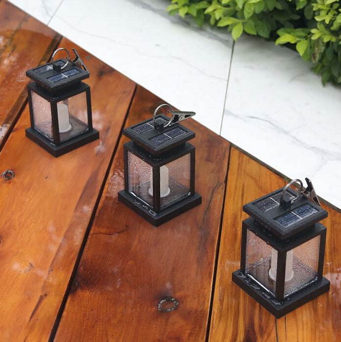 Vintage Solar Laterne LED Hängeleuchte