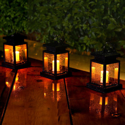 Vintage Solar Laterne LED Hängeleuchte