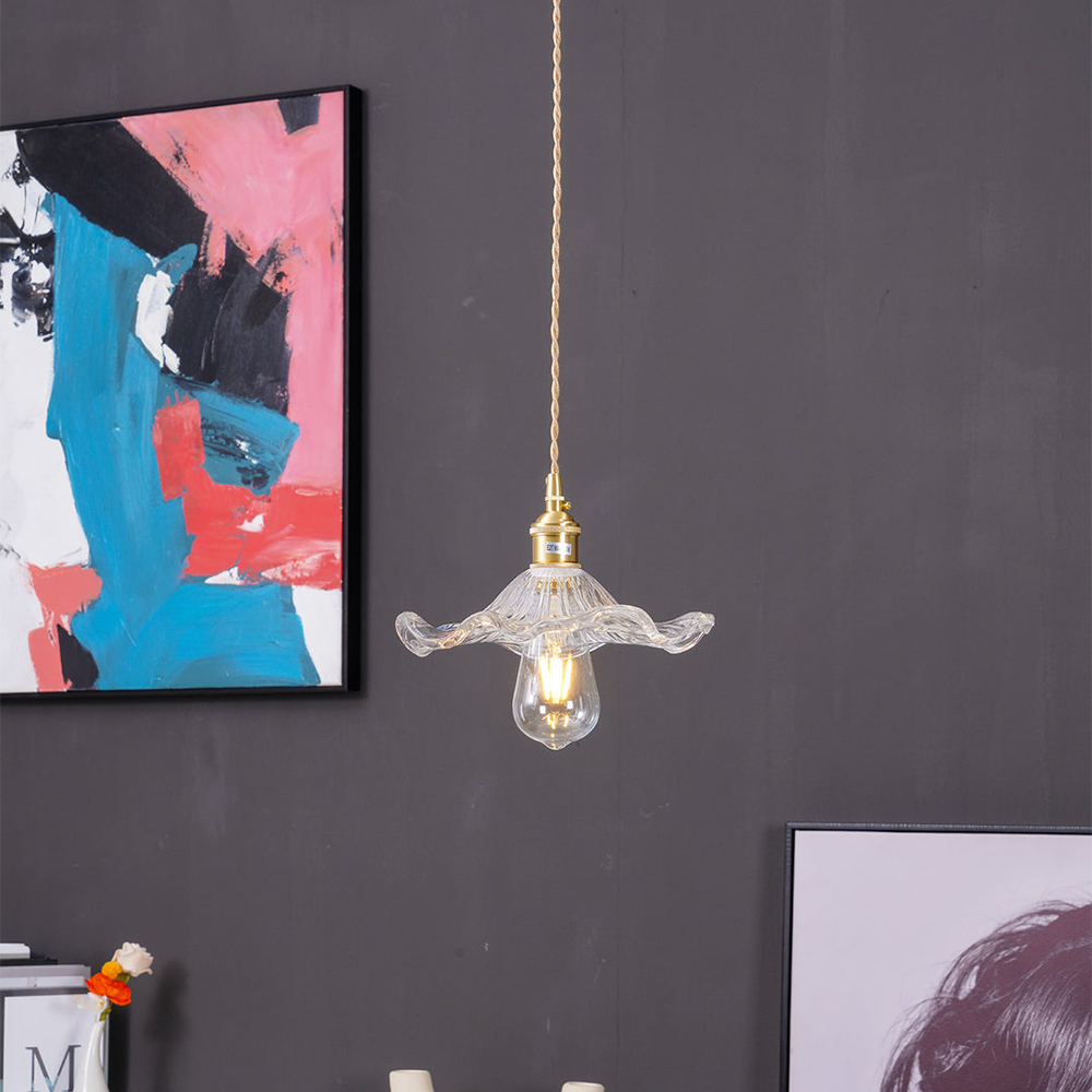 LED Pendelleuchten Im Strahlenden Blumendesign