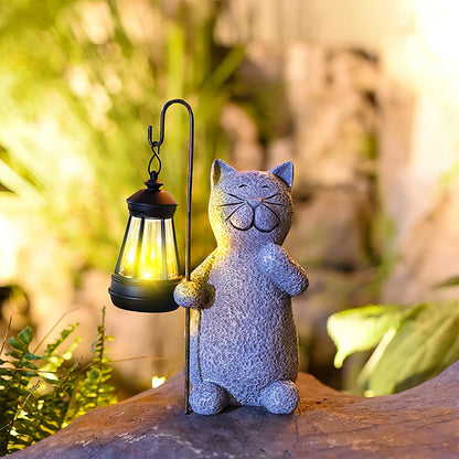 GoldenePfoten: Verspielte Katzen-Tischlampe in Goldoptik
