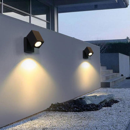 Verstellbarer LED Wandstrahler Für Den Außenbereich