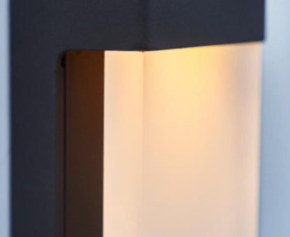 Solarbetriebene LED Wandleuchte Für Den Außenbereich