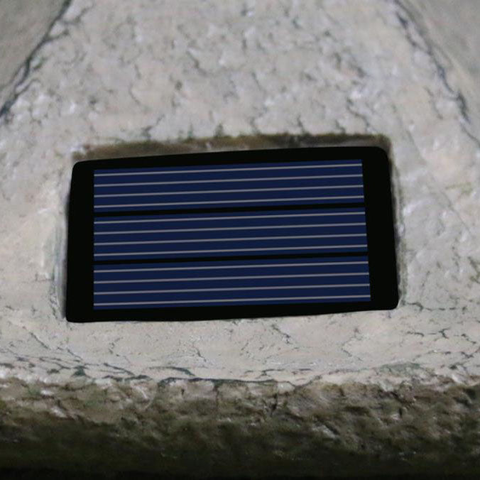 Solarbetriebene Pagoden Inspirierte Dekorative Gartenleuchte