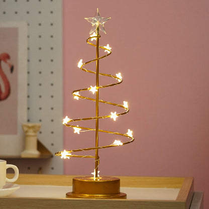 Moderner LED-Mini-Weihnachts Baum