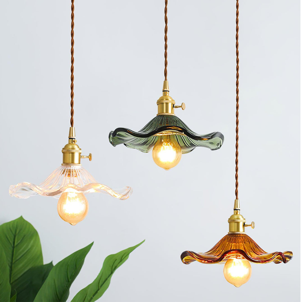 LED Pendelleuchten Im Strahlenden Blumendesign
