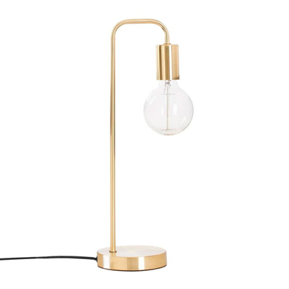 Gebogene Vintage Tischlampe