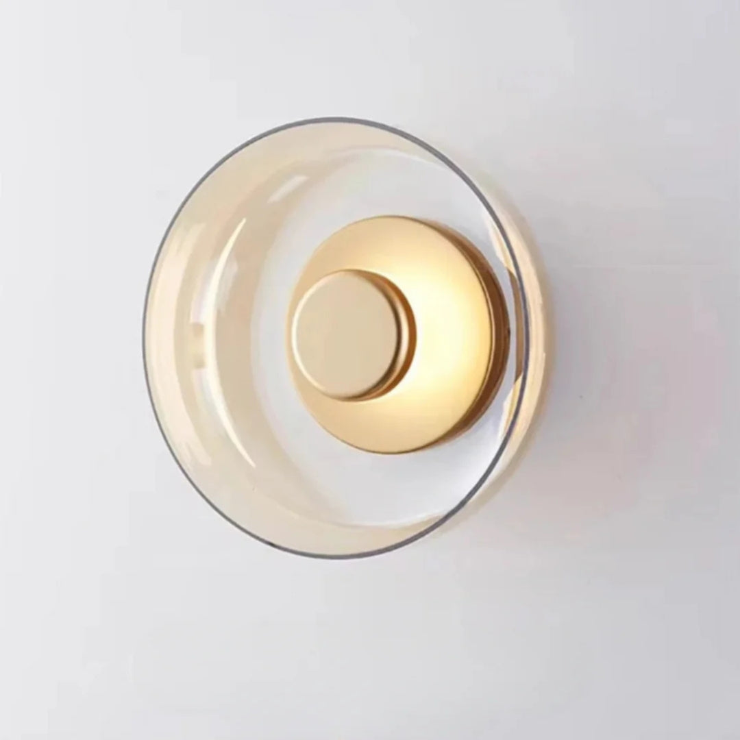 Moderne Halo LED-Wandleuchte