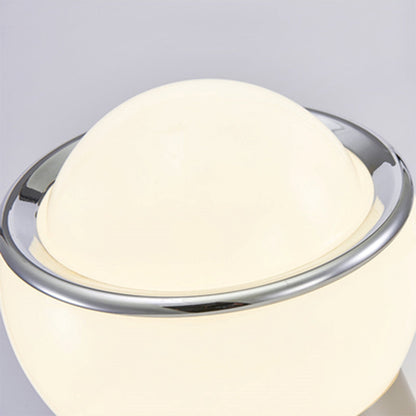 OpalScheitel: Zeitlose Tischlampe Aus Opal Glas
