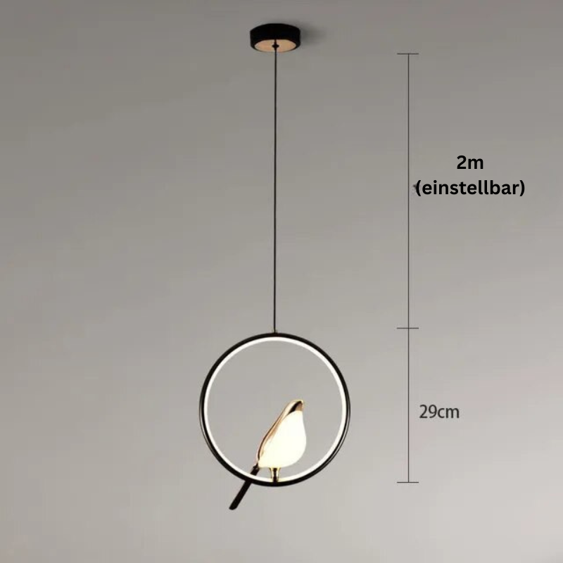 Künstlerische Von Vögeln Inspirierte Pendelleuchten