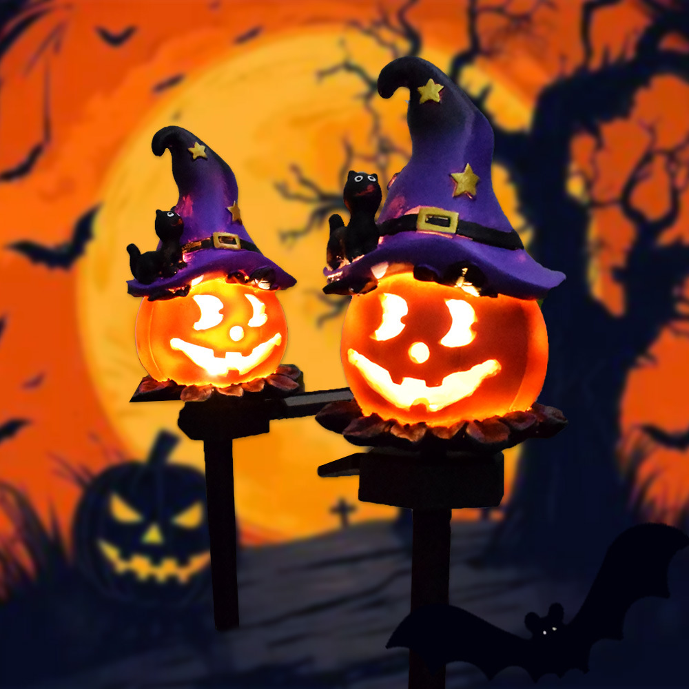 Solar-LED-Halloween-Wegbeleuchtung für draußen