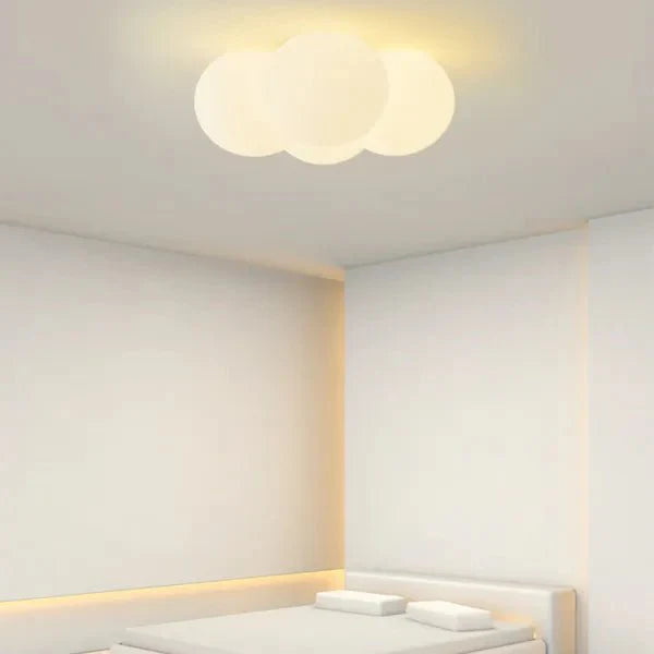 Moderne Deckenleuchte In Wolkenform