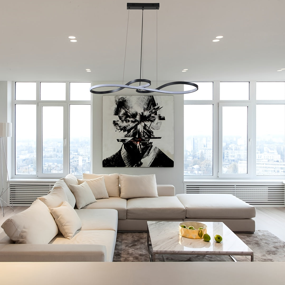 Moderne Minimalistische Dreifarbige LED Hängelampe