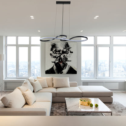 Moderne Minimalistische Dreifarbige LED Hängelampe