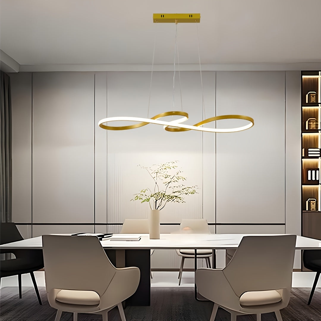Moderne Minimalistische Dreifarbige LED Hängelampe