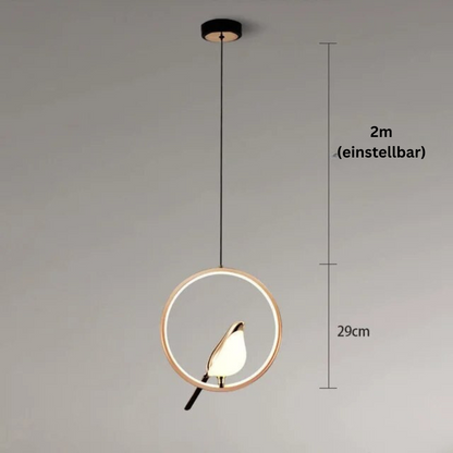 Künstlerische Von Vögeln Inspirierte Pendelleuchten