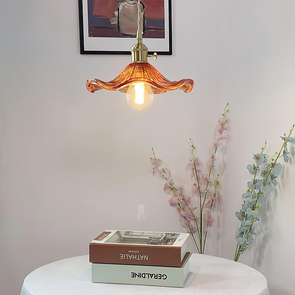 LED Pendelleuchten Im Strahlenden Blumendesign
