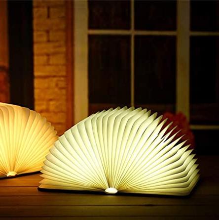Wiederaufladbares Magisches Faltbares Buch LED Tischlicht