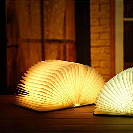 Wiederaufladbares Magisches Faltbares Buch LED Tischlicht