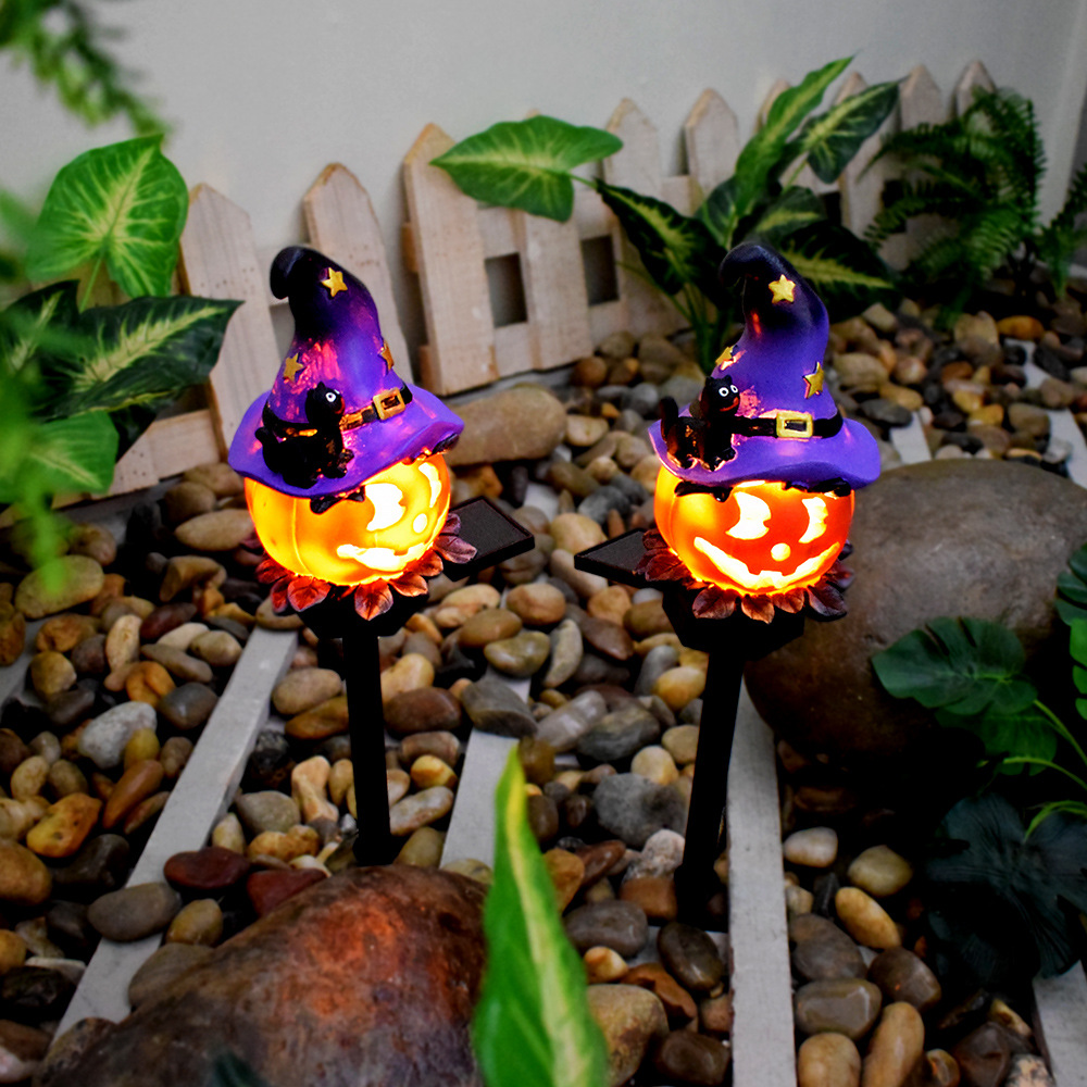 Solar-LED-Halloween-Wegbeleuchtung für draußen